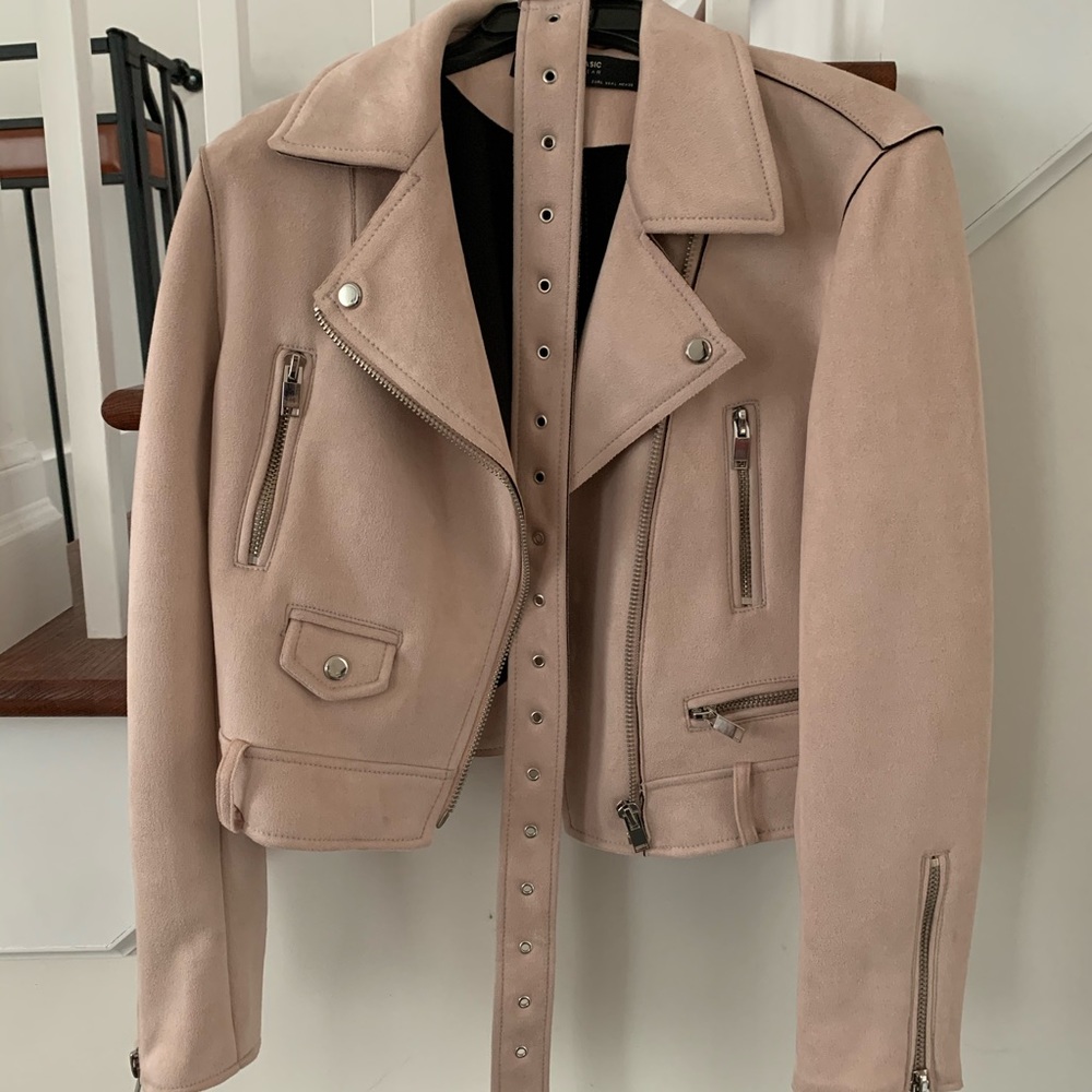 Zara daim jacket